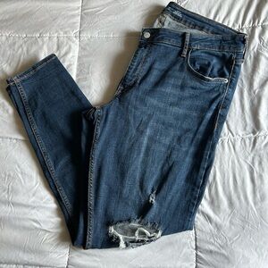 Old navy rockstar skinny jeans size 16 long